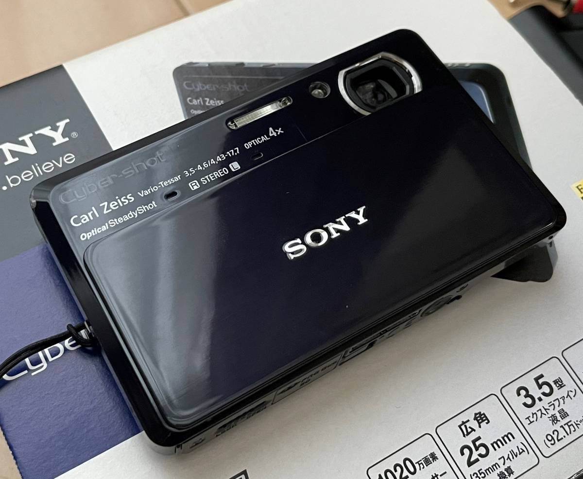 ソニー SONY DSC-TX7 ブルー 純正革ケース+予備バッテリー付|Yahoo