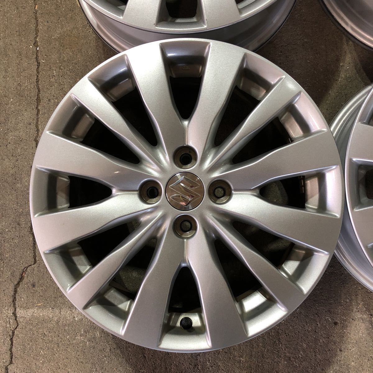 SUZUKI スズキ スイフト 純正 ホイール 16 6J +45 PCD 100 4穴 4 SUZUKI スズキ スイフト 純正 ホイール 16 6J +45 PCD 100 4穴 4