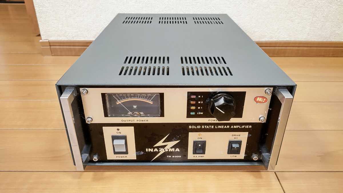 ヤフオク! - INAZUMA TR-2300 リニアアンプ CB無線 イ...