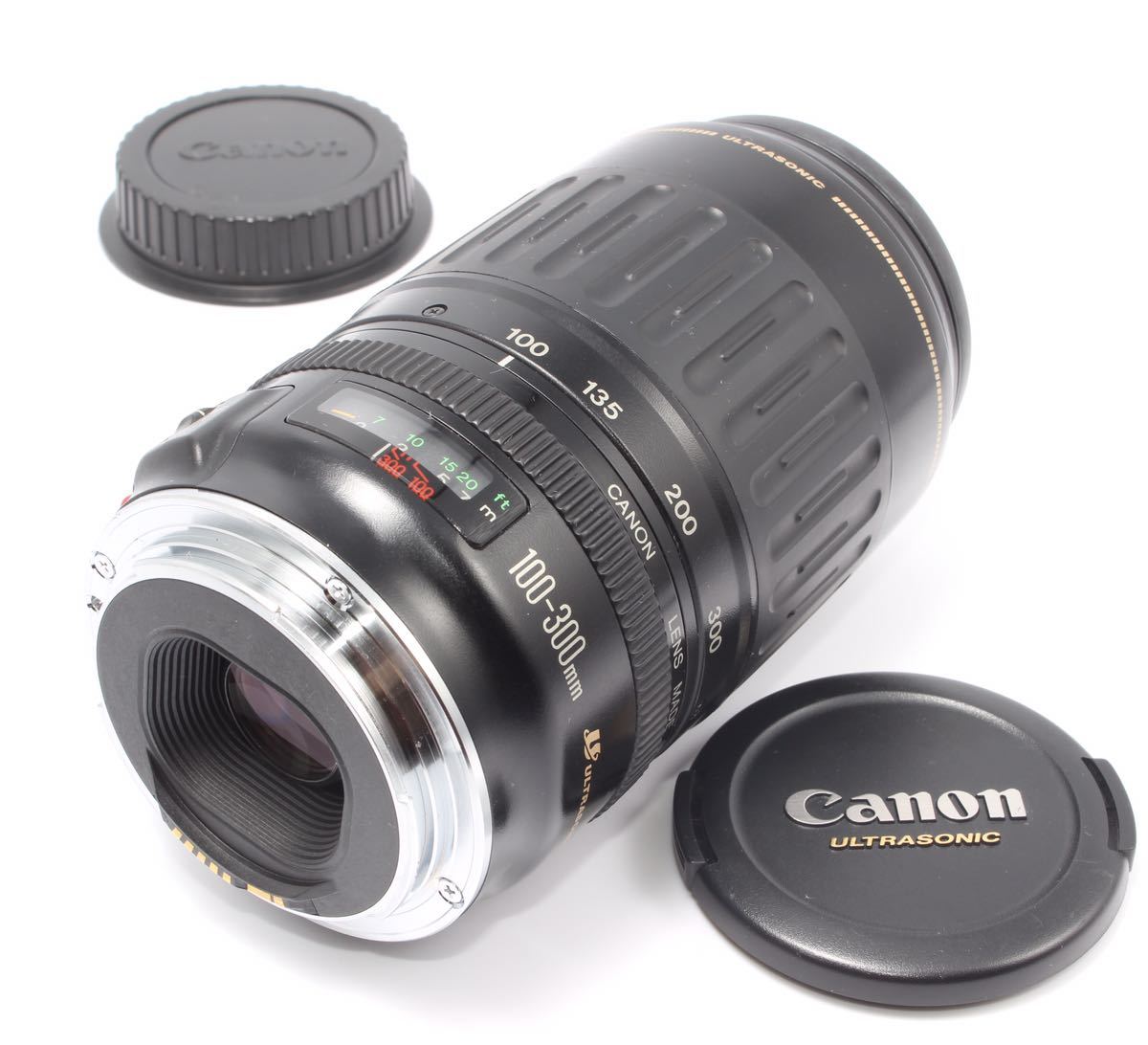 大迫力の望遠レンズ キヤノン Canon EF 100-300mm - レンズ(ズーム)