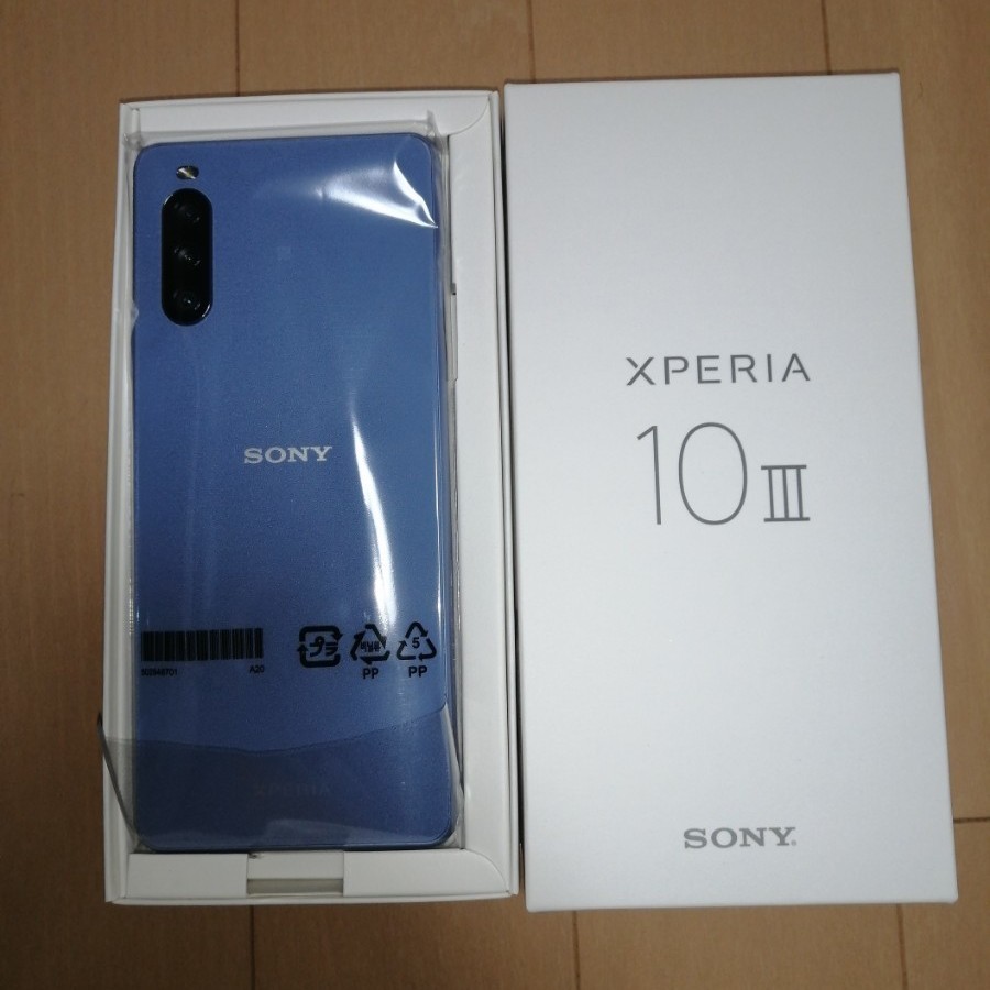 出産祝い III 10 【新品未使用】Xperia ブルー 128G 5G対応 SIMフリー 即納可 新品未使用 SONY Xperia 10 III ブルー simフリー スマートフォン本体
