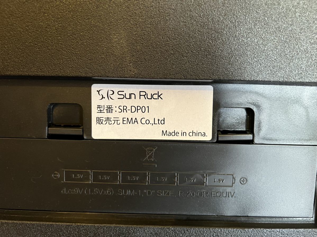 【1円スタート】SunRuck SR-DP01 電子ピアノ 54鍵 光る鍵盤 音色100種類 キーボード サンルック MK0517N_画像5