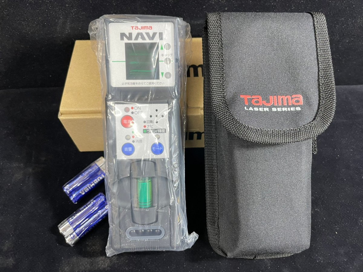 未使用品】Tajima/タジマ ①グリーンレーザーレシーバー RCV-GNAVI