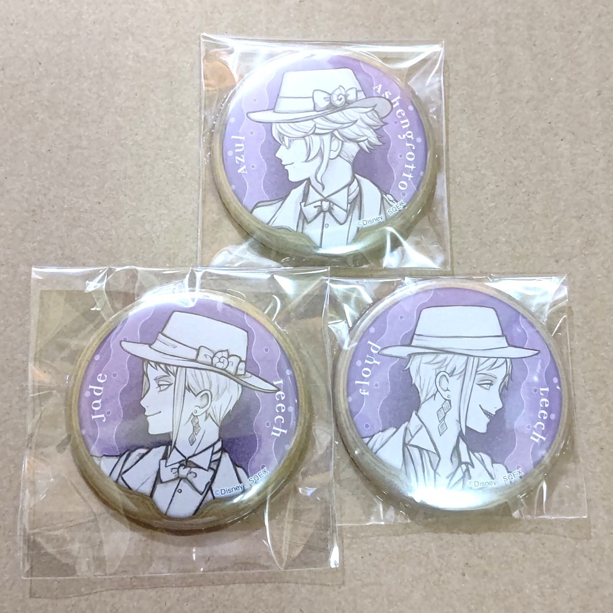 ツイステ ジェイド Roma缶バッジ
