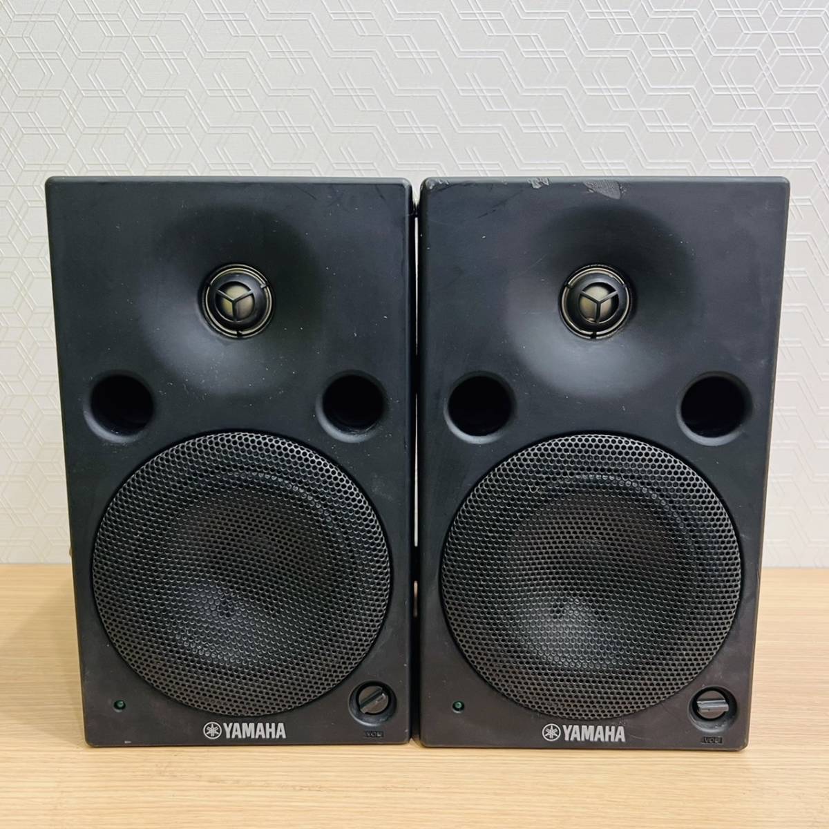 H-1724 1円~【通電確認OK品】YAMAHA ヤマハ MSP5 パワードモニター