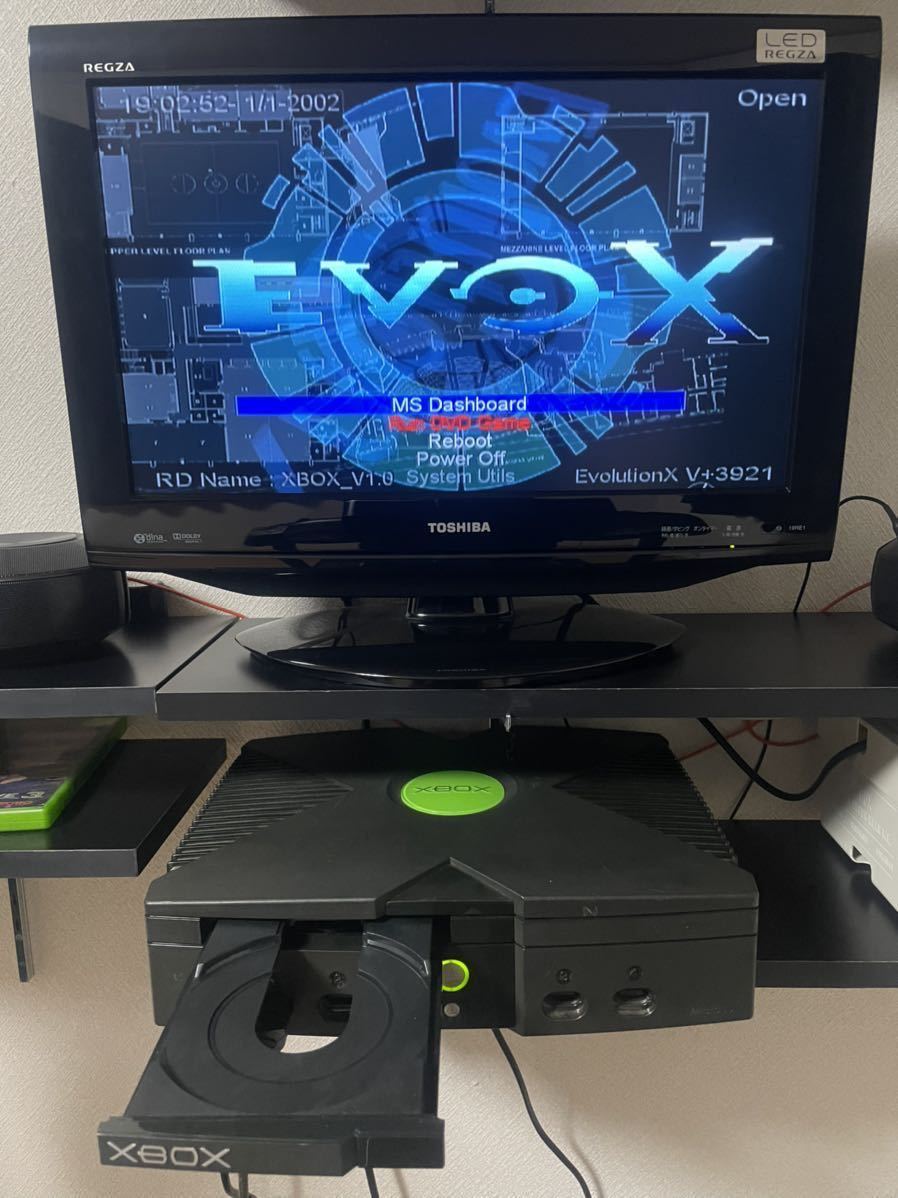 Yahoo!オークション - 初代Xbox EVOX改造 エミュ導入 動作確認済 Yahoo!オークション - 初代Xbox EVOX改造 エミュ導入 動作確認済