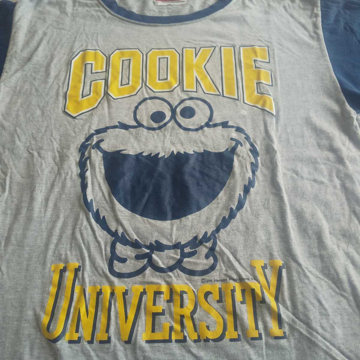90s vintage セサミストリート Tシャツ M クッキーモンスター 半袖