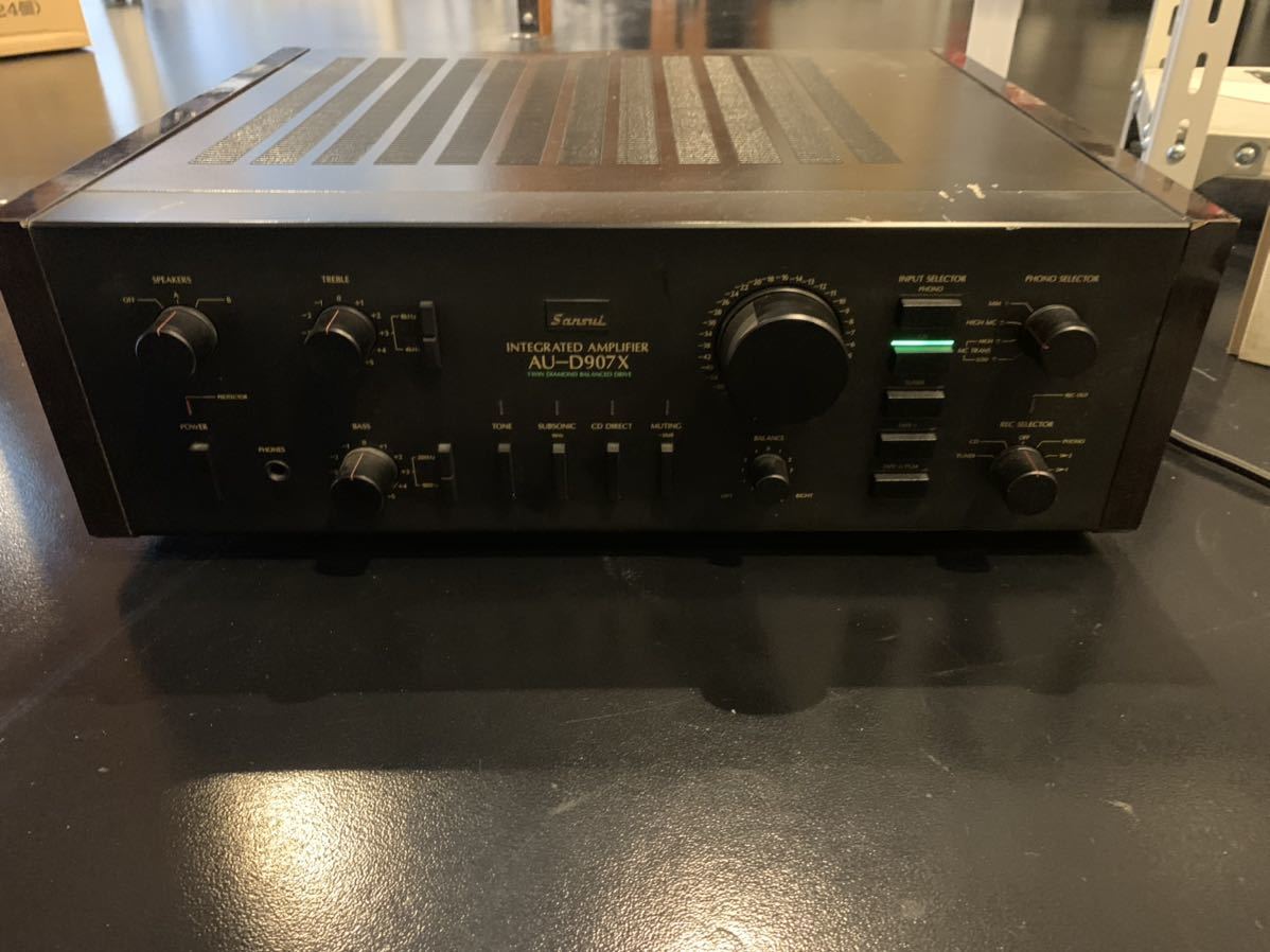 SANSUI サンスイ AU-D907X プリメインアンプ bpbd.kendalkab.go.id