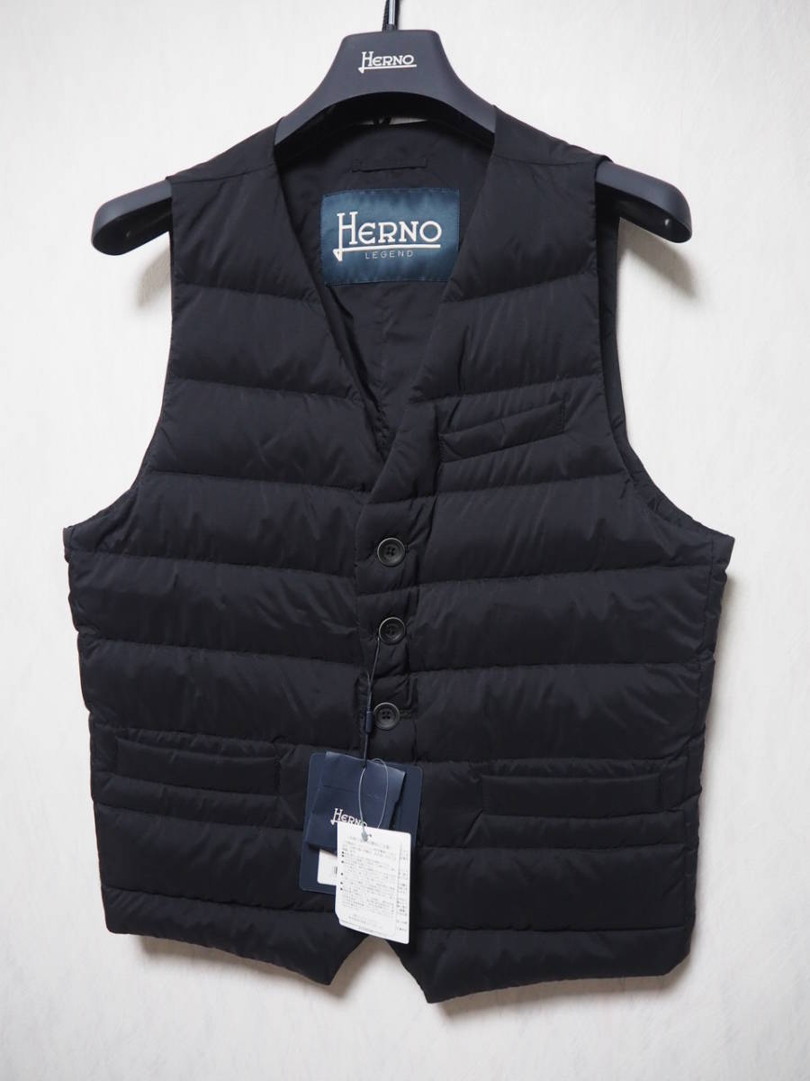 33%割引【国内正規品】 新品タグ付き HERNO ダウンベスト サイズ52