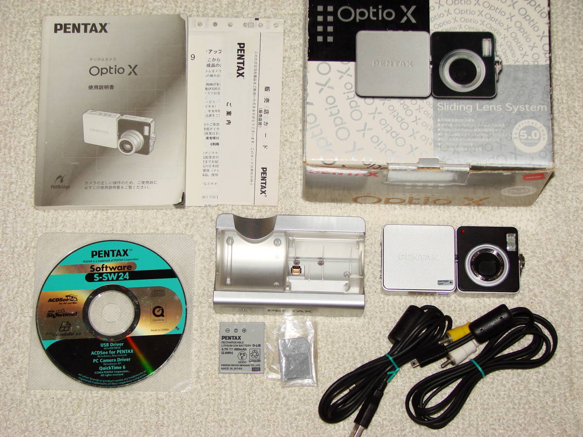 PENTAX Optio X ジャンク品！_画像5