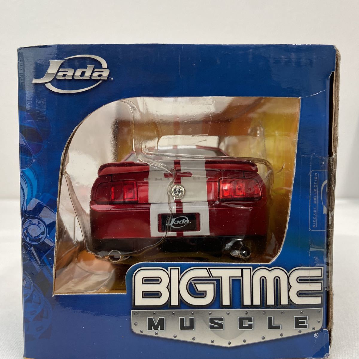 Jada BIGTIME MUSCLE 1/24 SHELBY GT500KR 2008 year Chevy Ford Mustang Cobra custom final product minicar model car 