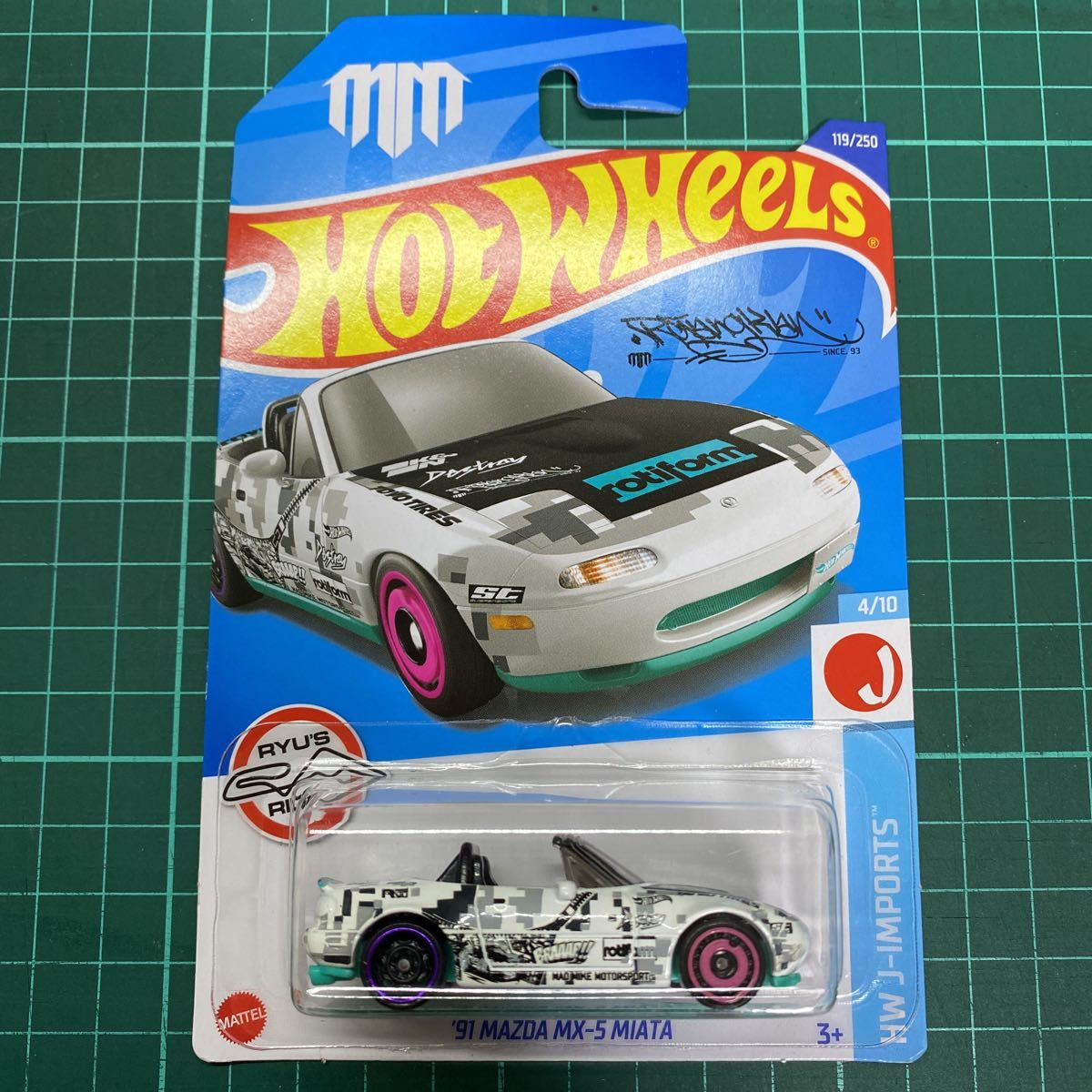 ホットウィール Hot Wheels '91 MAZDA MX-5 MIATA_画像1