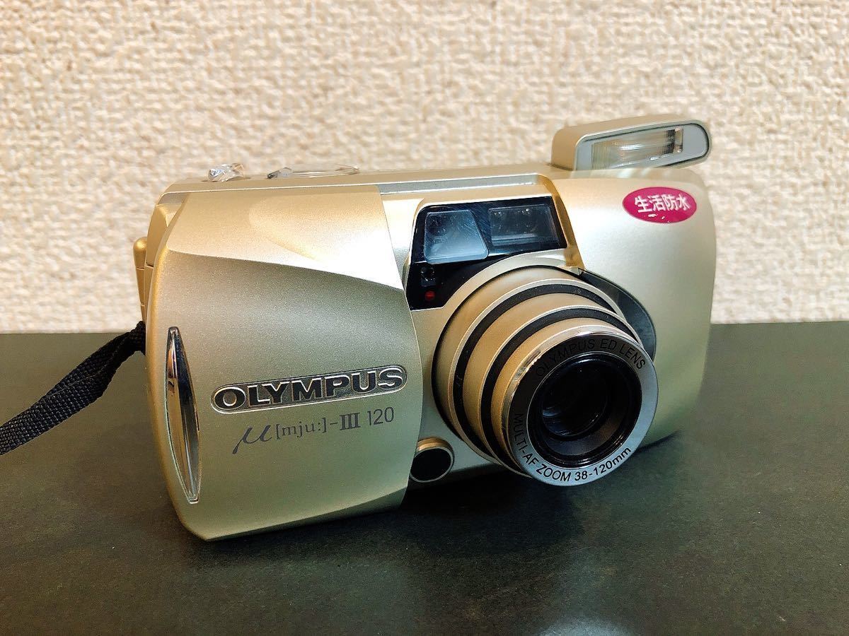 OLYMPUS オリンパス μ mju Ⅲ 120 ミュー コンパクトフィルムカメラ