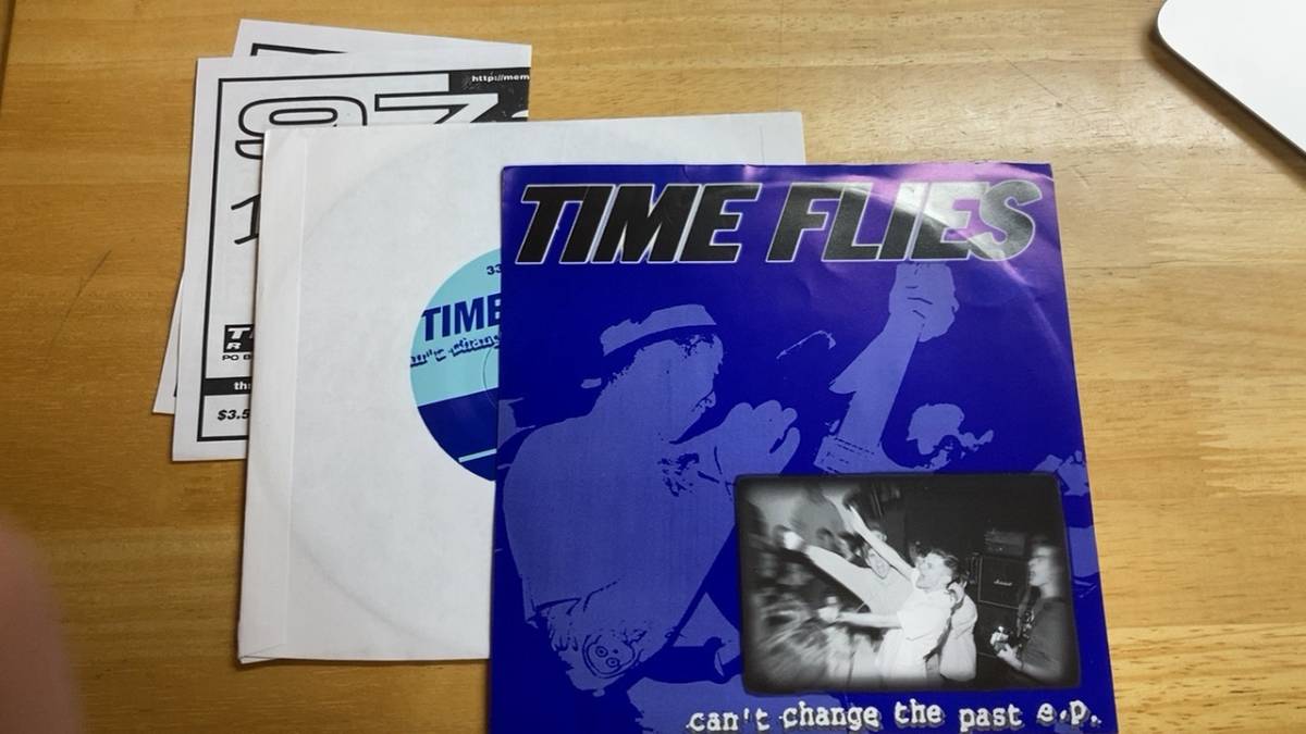 Time Flies Can't Change The Past E.P. 7EP nyhc 歌詞付き_画像1