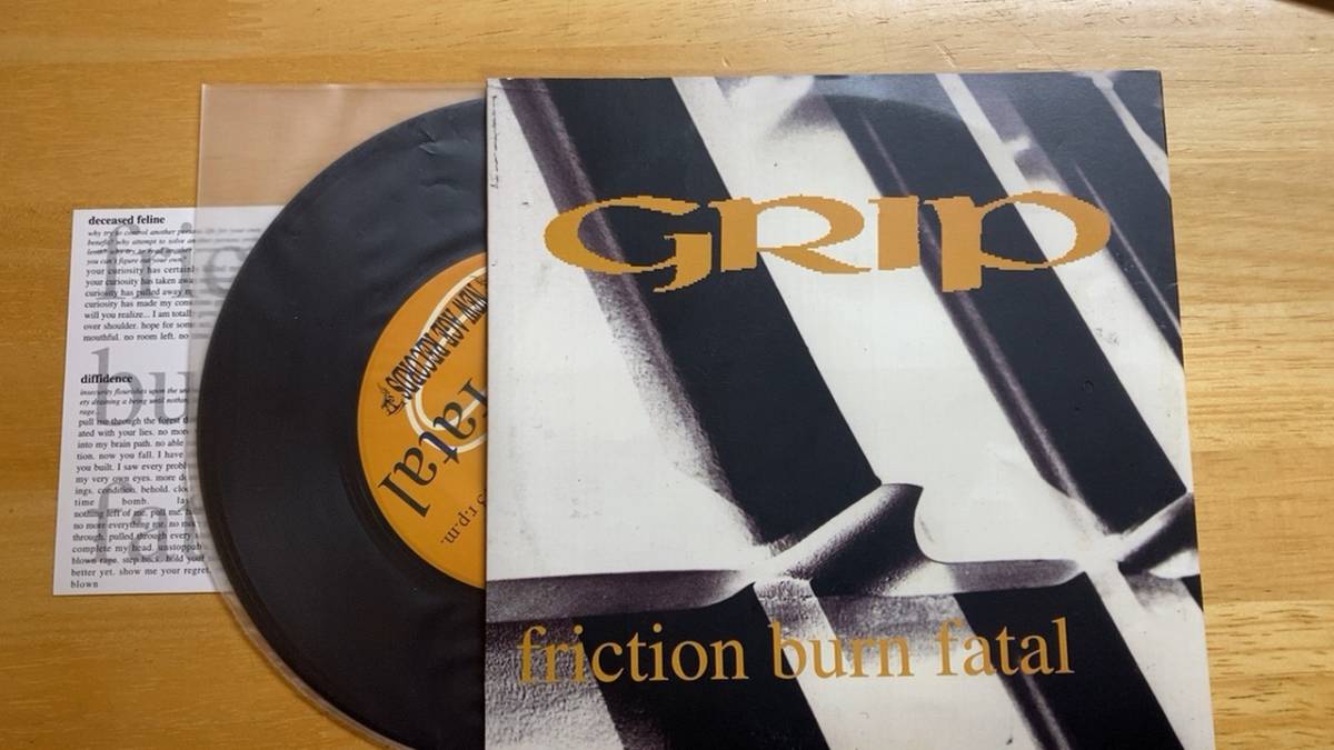 Grip Friction Burn Fatal 7EP nyhc state craft_画像1