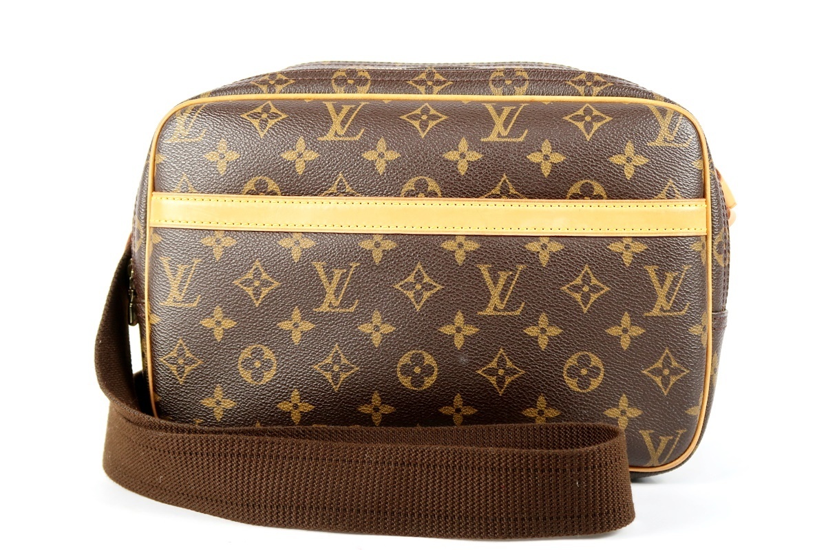 超美品】LOUIS VUITTON ヴィトン リポーターPM ダブルファスナー