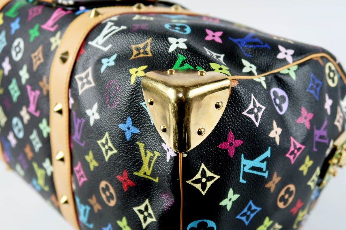 超美品】LOUIS VUITTON ヴィトン モノグラム マルチカラー キーポル45