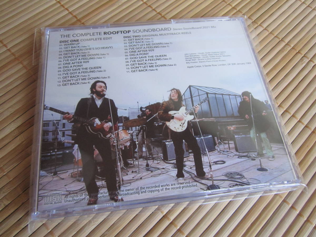 ★ THE COMPLETE ROOFTOP SOUNDBOARD ★ THE BEATLES_画像2