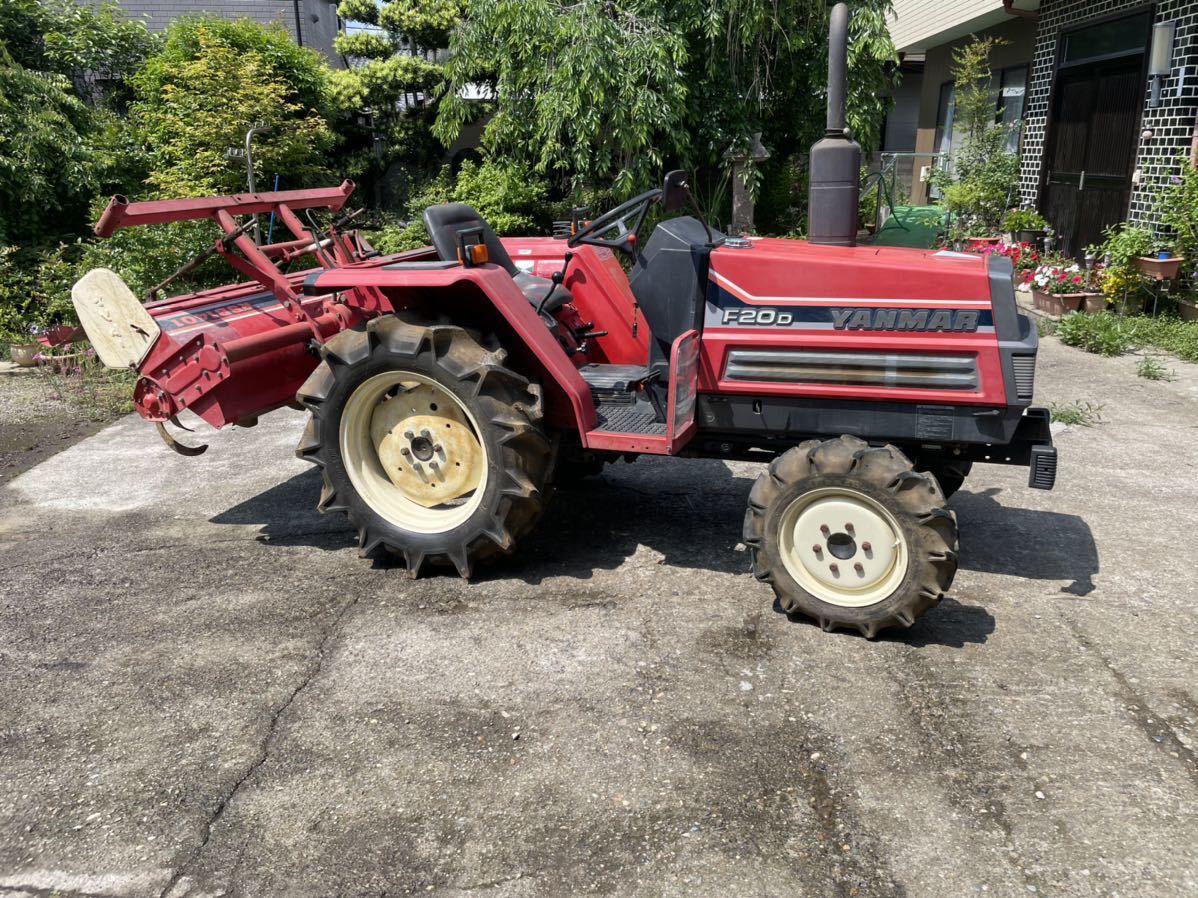 トラクター ヤンマー トラクター YANMAR F20D 20馬力 4WD 農機具 トラクター ヤンマー トラクター YANMAR F20D 20馬力 4WD 農機具