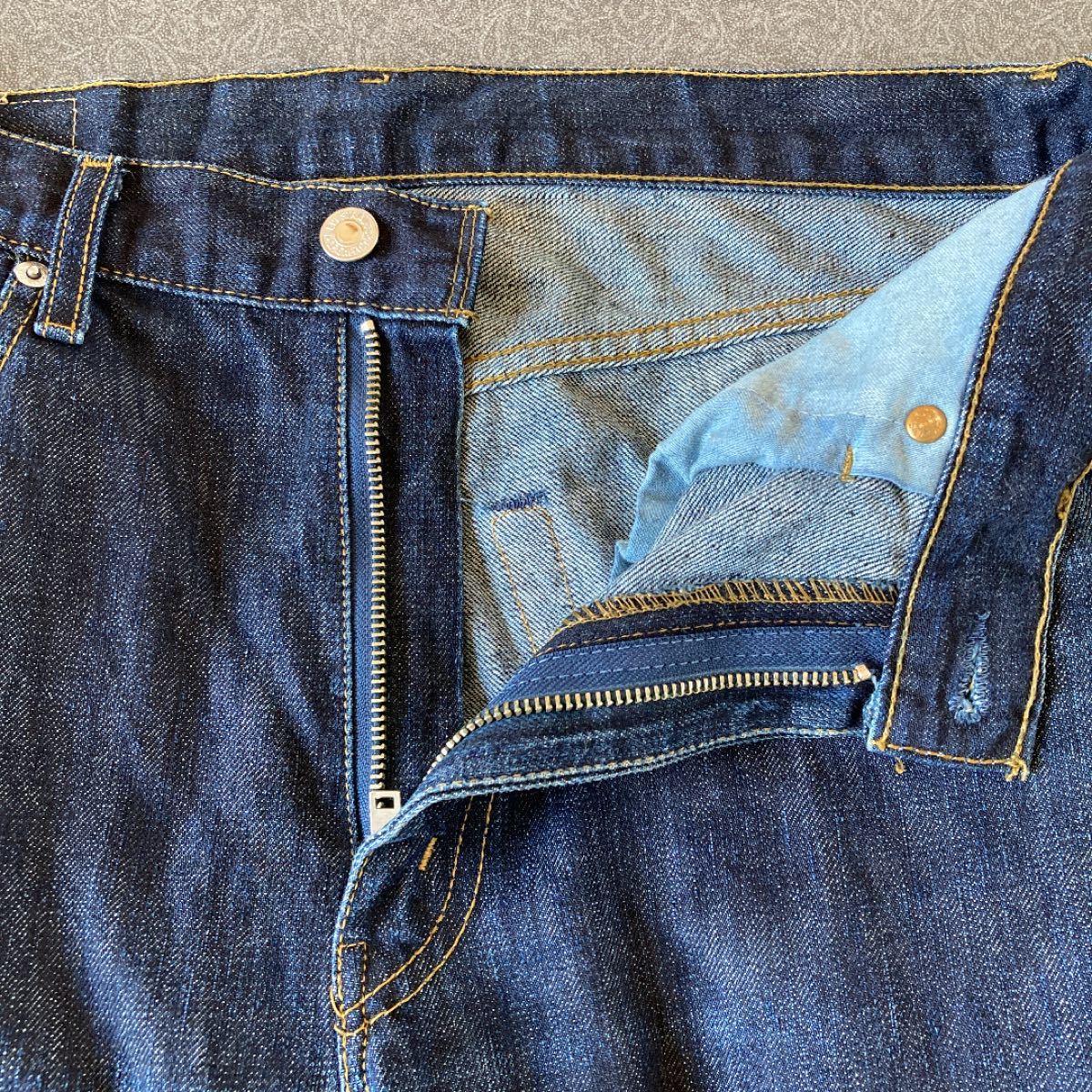 限定生産Levi's 505XXリーバイス X ステューシー Wネーム 銀ステッチ ビンテージデニム 超貴重