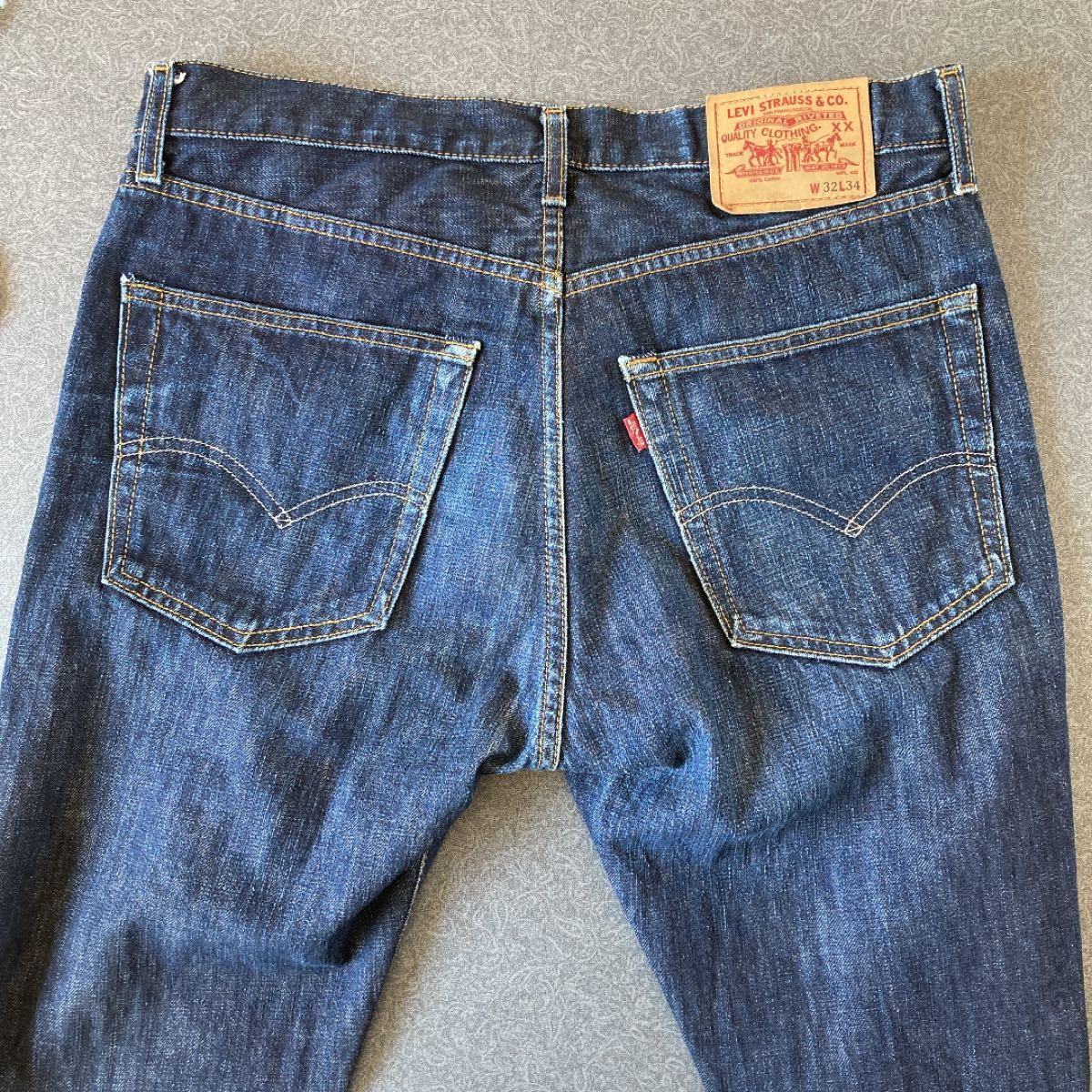 限定生産Levi's 505XXリーバイス X ステューシー Wネーム 銀ステッチ ビンテージデニム 超貴重