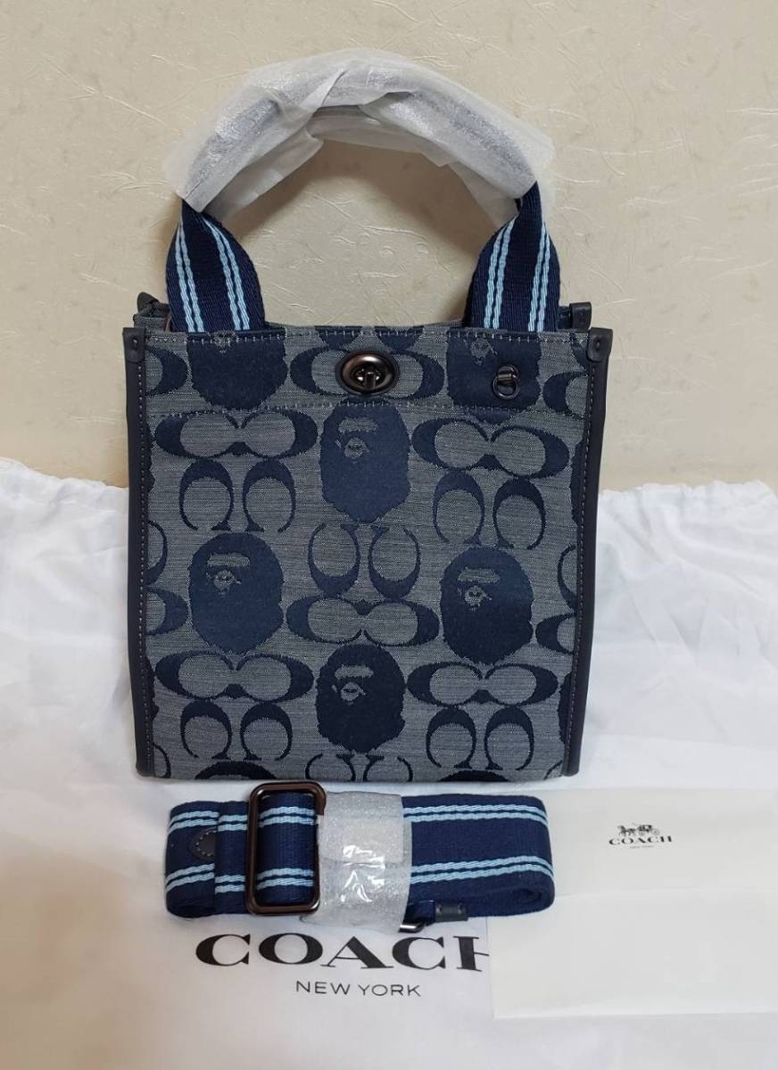 COACH コーチ トートバッグ ショルダー付き アベイシングエイプ COACH コーチ トートバッグ ショルダー付き アベイシングエイプ