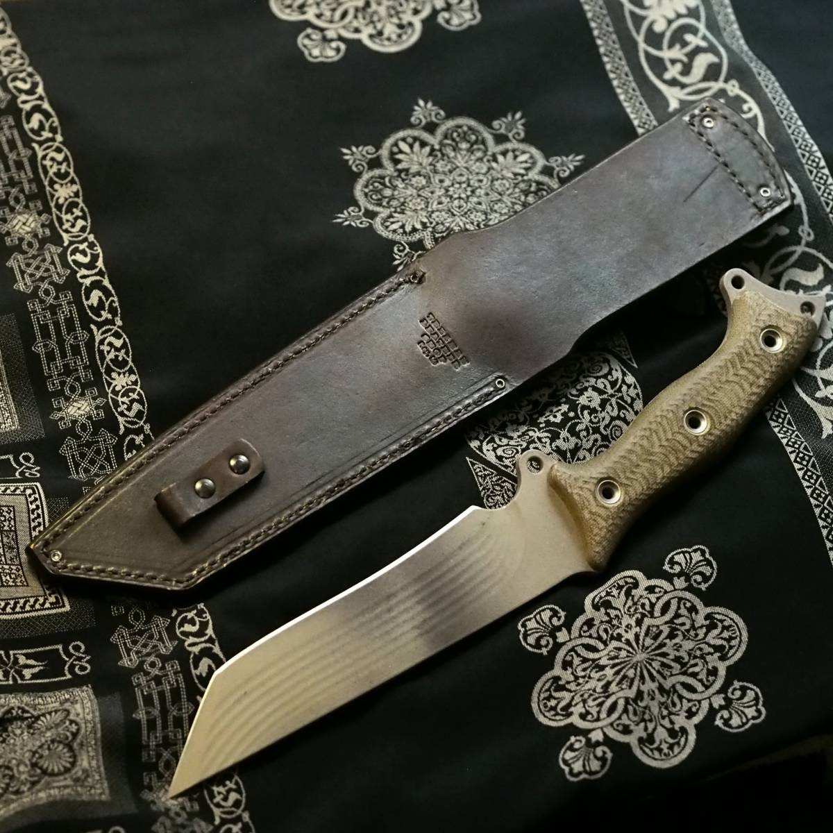 米国コレクター放出品】BUSSE SR101スチール カスタムナイフ 米国コレクター放出品】BUSSE SR101スチール カスタムナイフ