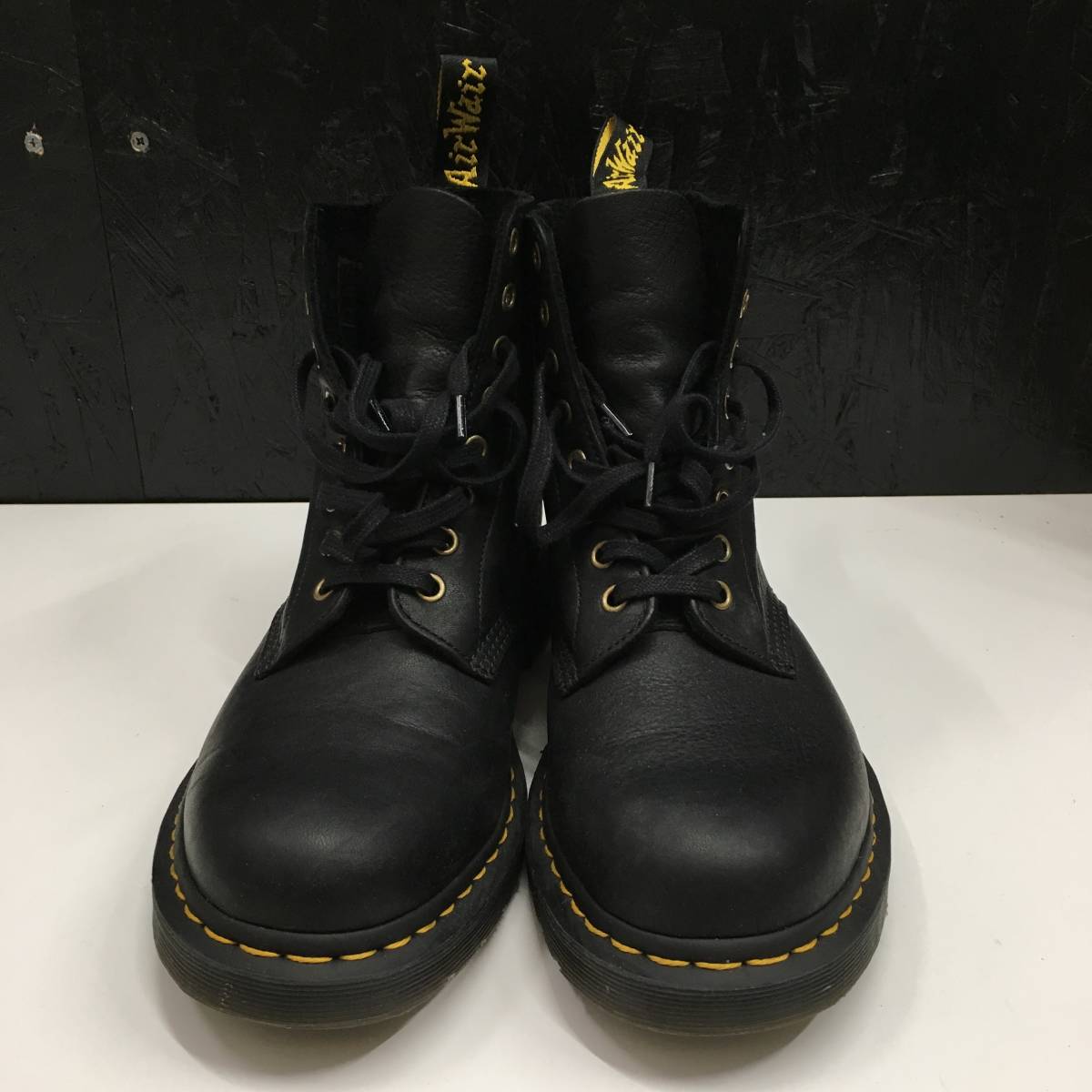 ●古２２８９　Dr.Martens 　ドクターマーチン　1460 PASCAL　8ホールブーツ　US9　UK8　27.0㎝　箱あり_画像2