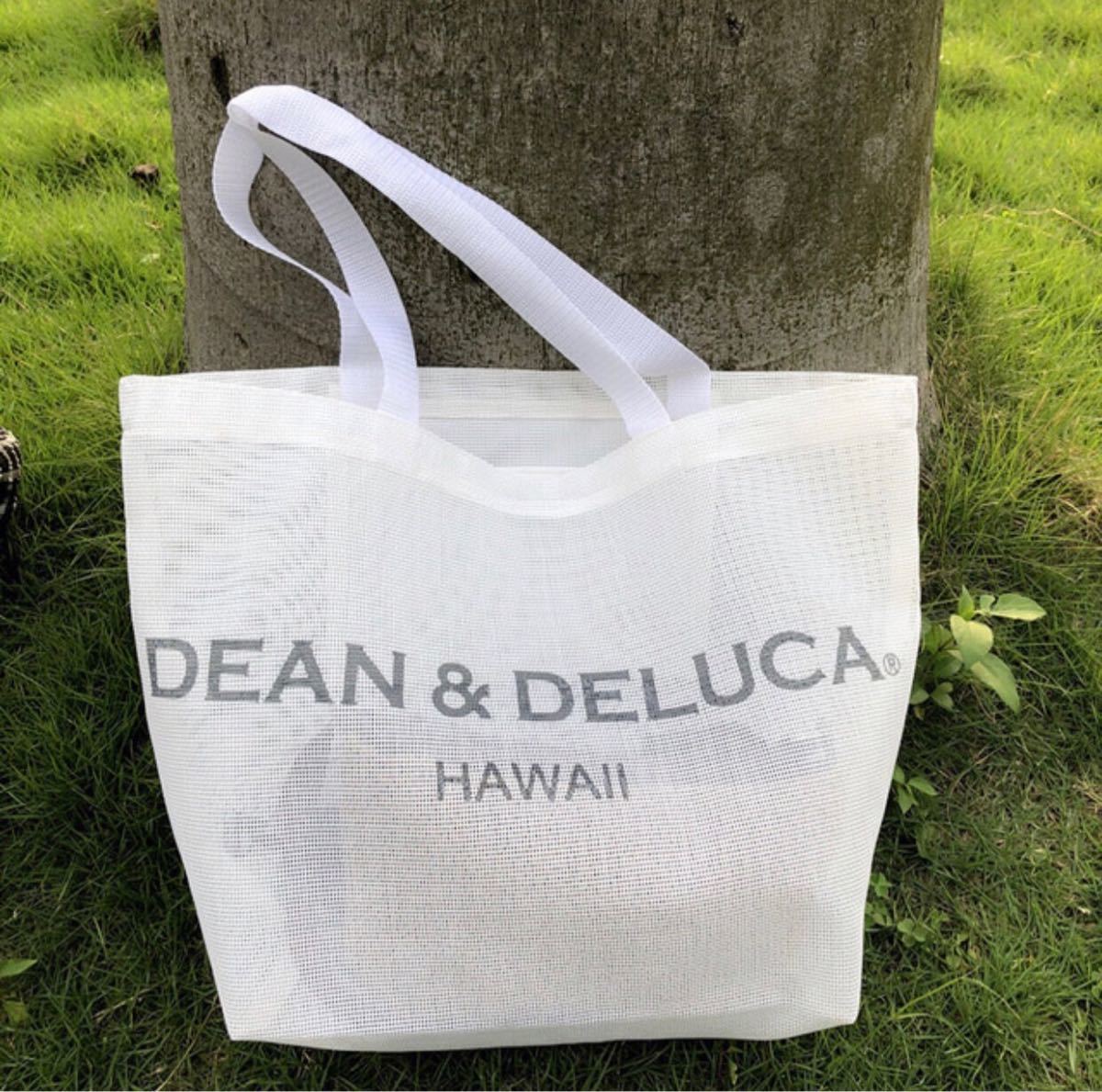 DEAN&DELUCA HAWAII ディーン＆デルーカ メッシュ ブラック トートバッグ エコバッグ ディーンアンドデルーカ
