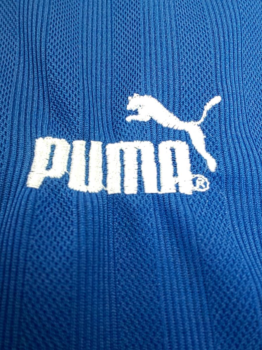 PUMA プーマ 新品 超特価!! 在庫処分 送料無料 半袖 ロングパンツ スポーツ 上下セット Lサイズ ストレッチ P22980P ブルー 早い者勝ち 