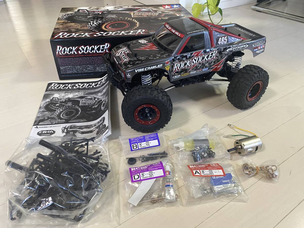 タミヤ CR-01 ロックソッカー フルベア付 走行少ない (検索用 CC タミヤ CR-01 ロックソッカー フルベア付 走行少ない (検索用 CC
