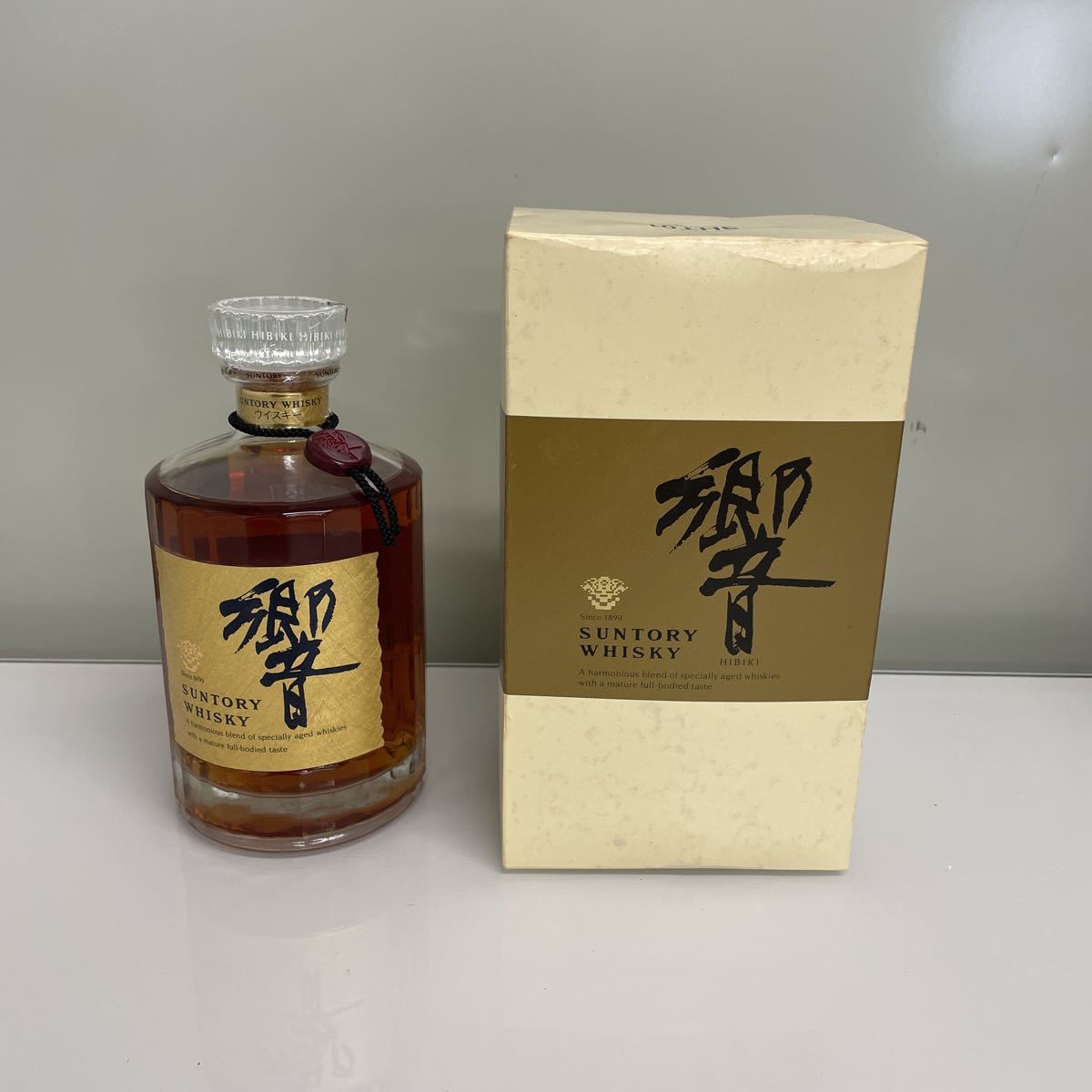 未開封品!SUNTORY サントリーウイスキー響 箱付き 裏ゴールドラベル ...