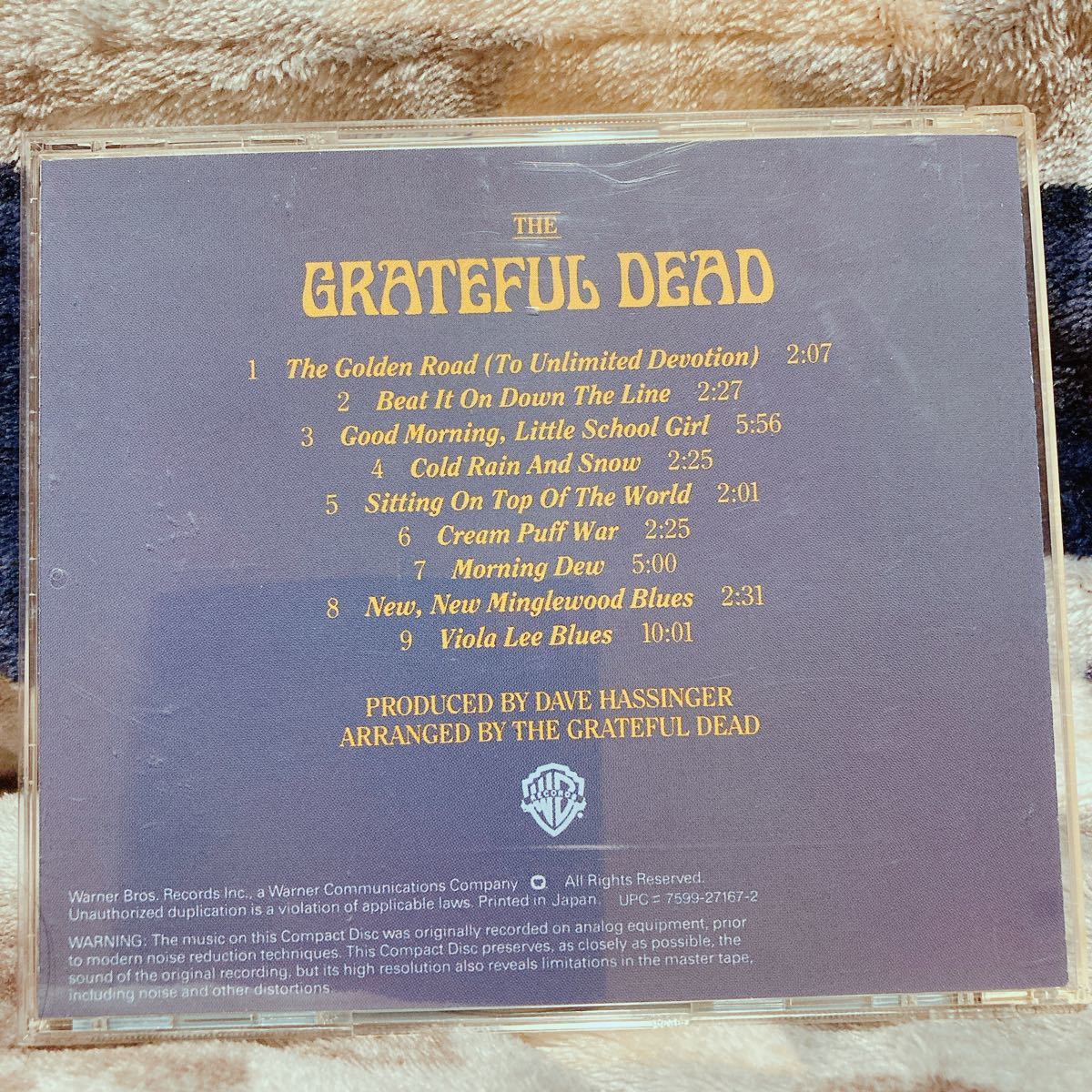 ｢グレイトフル・デッド・ファースト｣Grateful Dead 中古品国内盤 中古CD