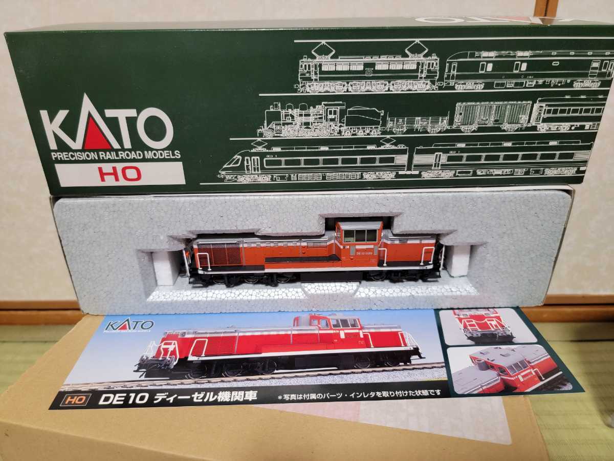KATO HOゲージ 1-703 DE10 ディーゼル機関車 1189号機 動作確認済 KATO HOゲージ 1-703 DE10 ディーゼル機関車 1189号機 動作確認済
