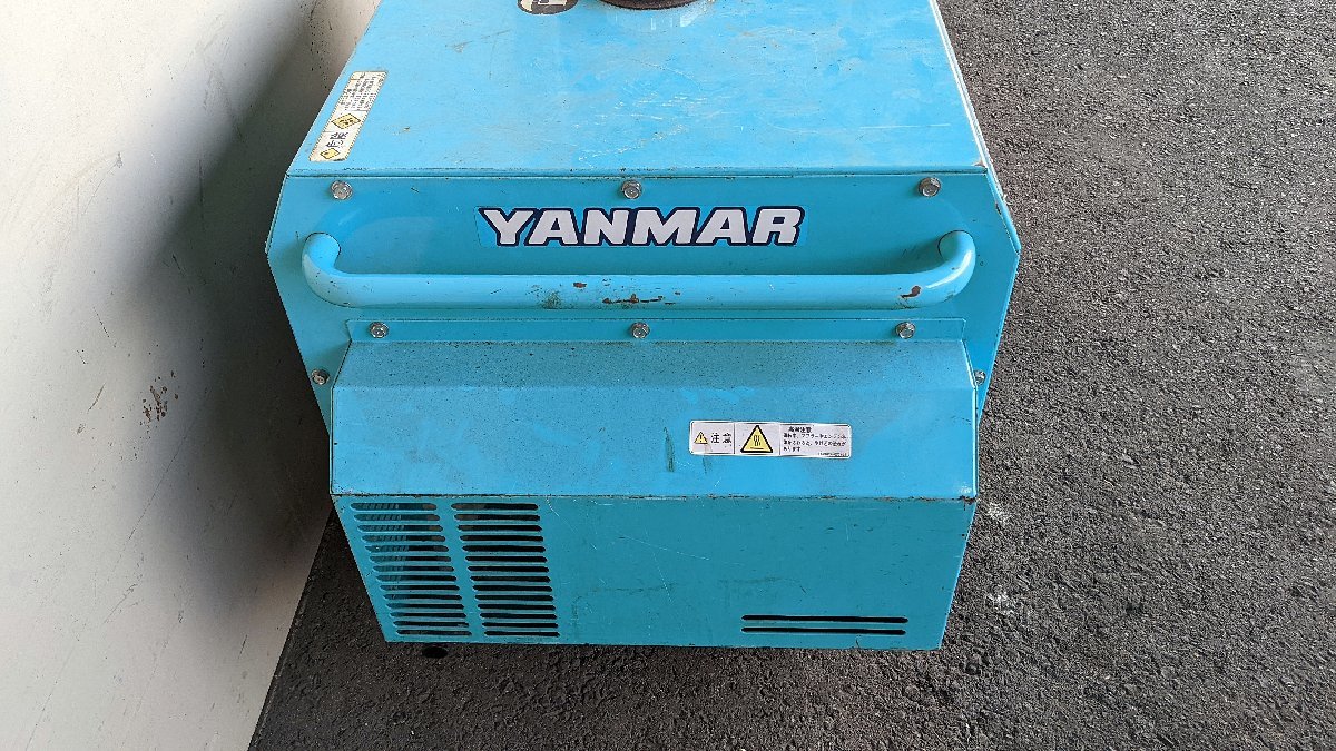 ★中古★ヤンマー YANMAR ガソリンエンジン発電機 KING MATE YSG6000TSS 100V5A 200V三相6.0kVA 60Hz)倉a_画像6