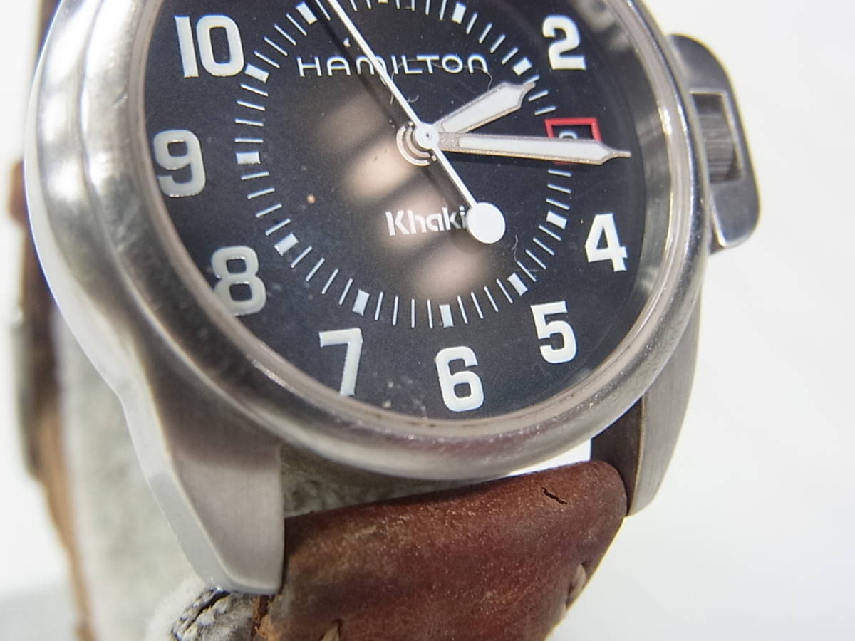 4125 HAMILTON ハミルトン Khaki 6301 クォーツ 動作品 の商品詳細