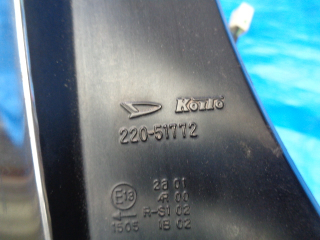 ダイハツ　ミラジーノ　L650S　純正　テールランプ　テールライト　左　管G0520-1_画像3