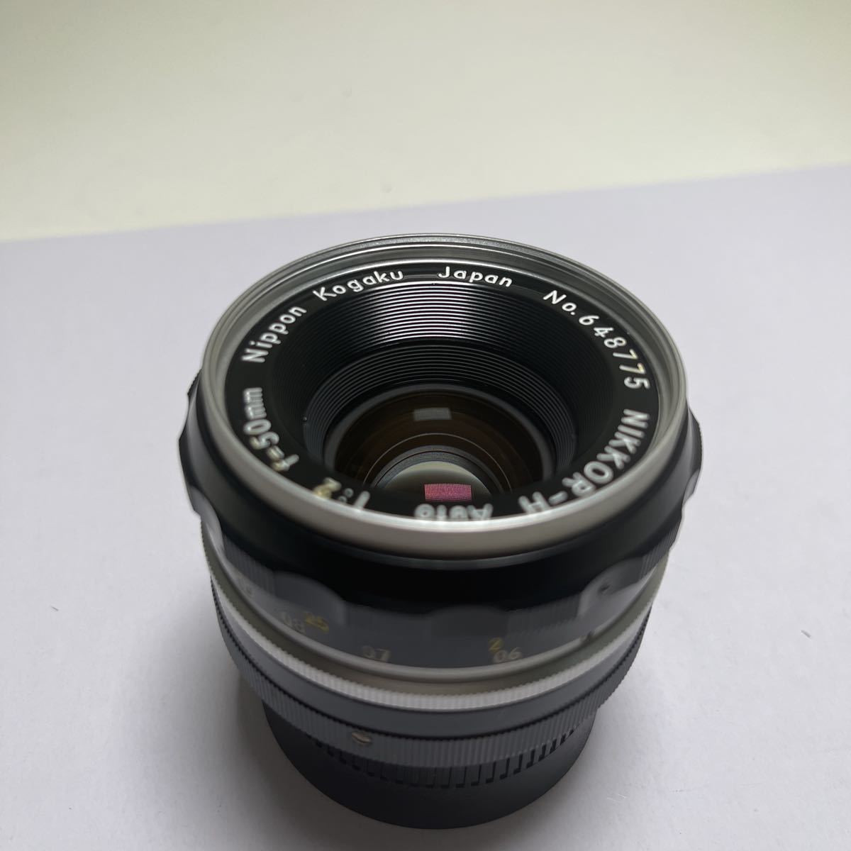 ⑦ NIKKOR-H・C 5cm f2 Nippon Kogaku Tokyo ニッコール 50mm 日本光学　カメラレンズ　　　★送料無料★_画像3