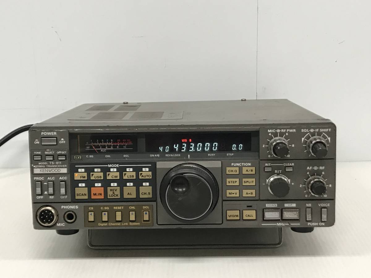 大注目】 アマチュア無線機 KENWOOD TS-711 TS-811 アマチュア無線