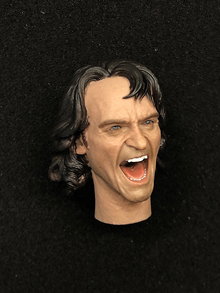  наличие 1 стоимость доставки 200 иен ) 1/6 мужчина head Joker смех лицо ( осмотр DAMTOYS DID Batman hot игрушки темный Night TBleague phicen фигурка 