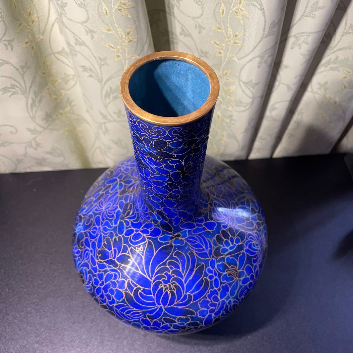 花瓶 中国美術景泰藍、 古美術 | contifarma.pe