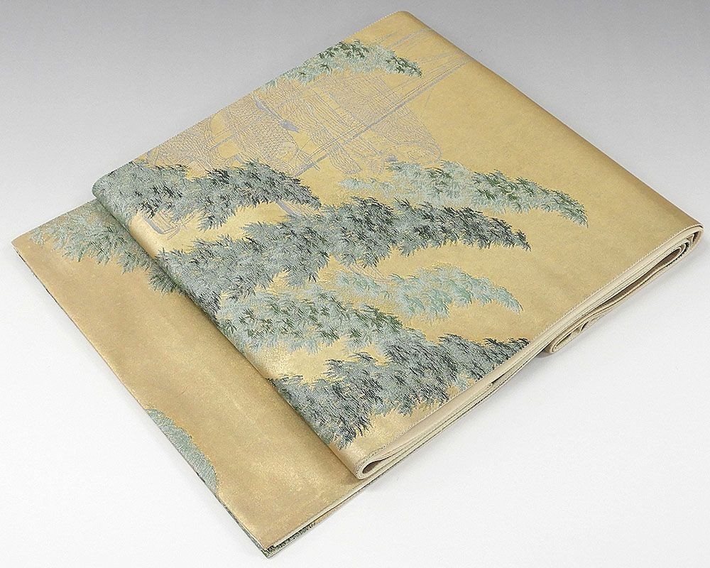 袋帯 未着用美品 正絹 じゅらく謹製 横山大観 袋帯 未使用 新古品 www