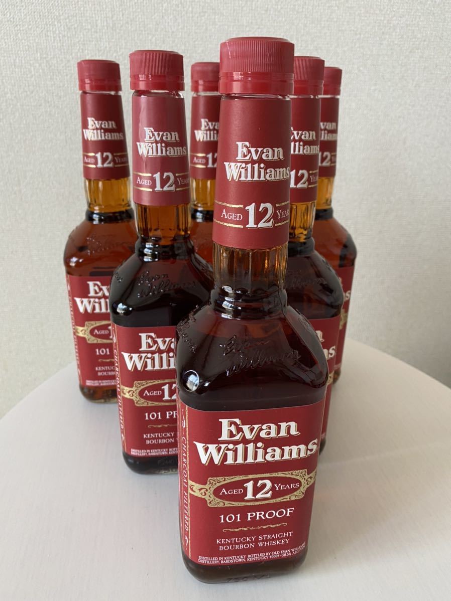 6本セット エヴァンウィリアムス 12年 Evanwilliams AGED12 新品未開封 終売 休売 bpbd.kendalkab.go.id