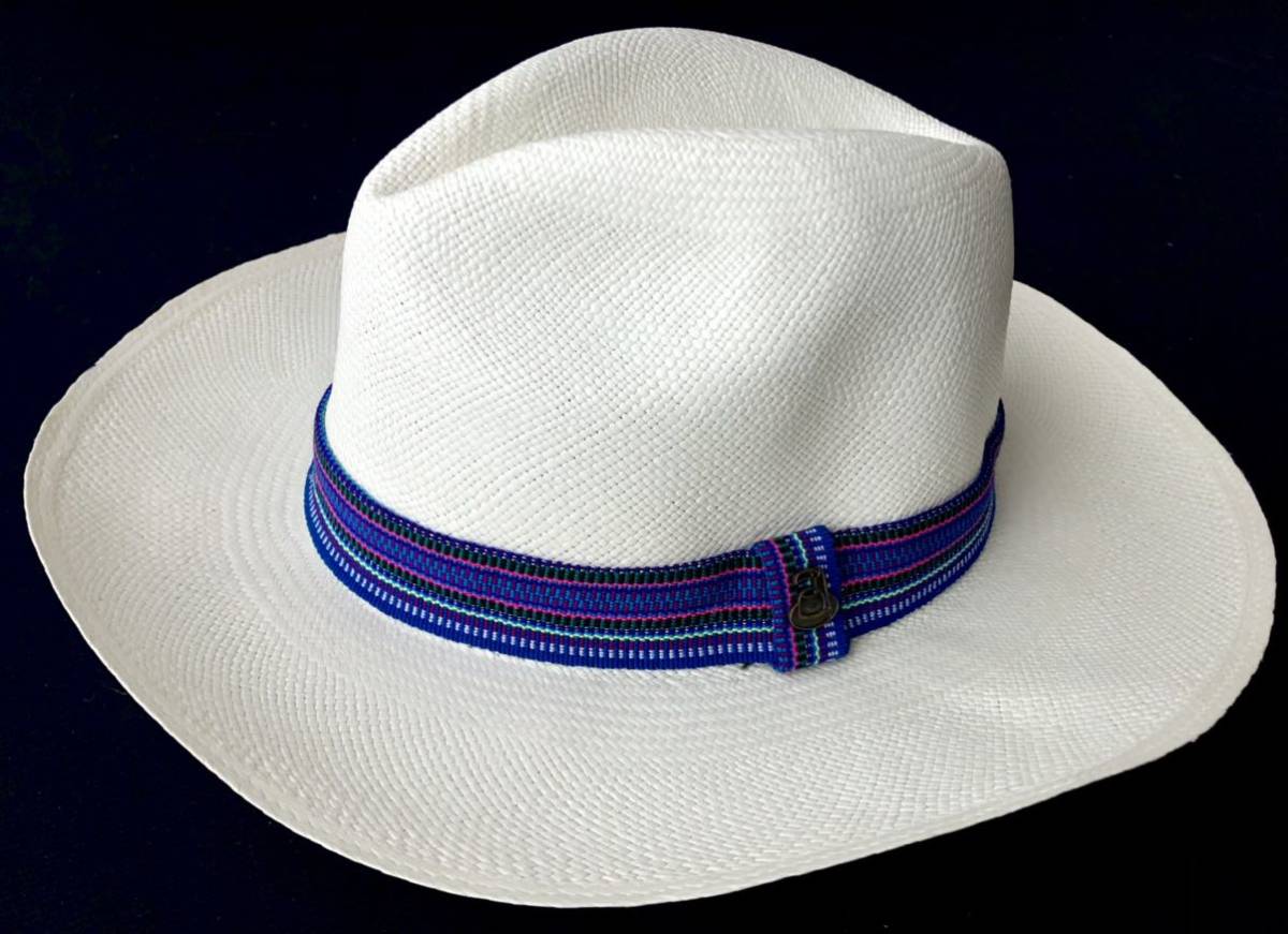 新品 エクアアンディーノ ハンドメイド パナマハット 中折れハット Ecua-Andino panama hats 天然素材