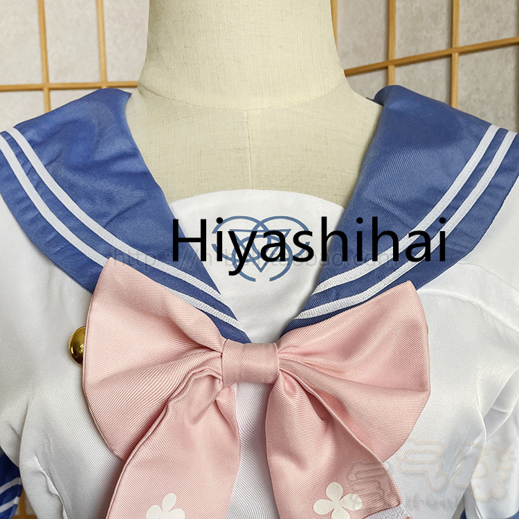 高品質生地 ブルーアーカイブ 浦和ハナコ コスプレ衣装「靴&ウィッグ