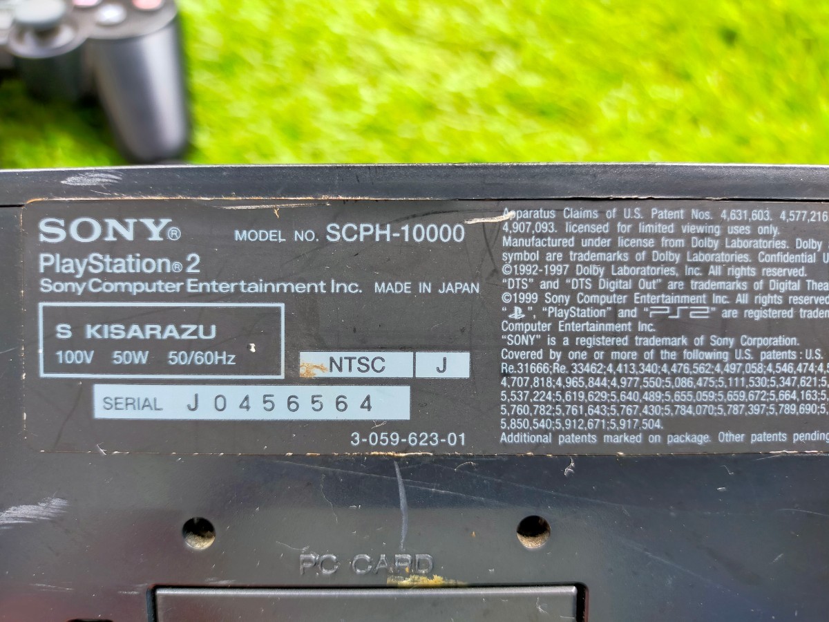 PlayStation2 SCPH-10000　PS2 本体＋コントローラー　メモリー　64MB　モニター接続コード