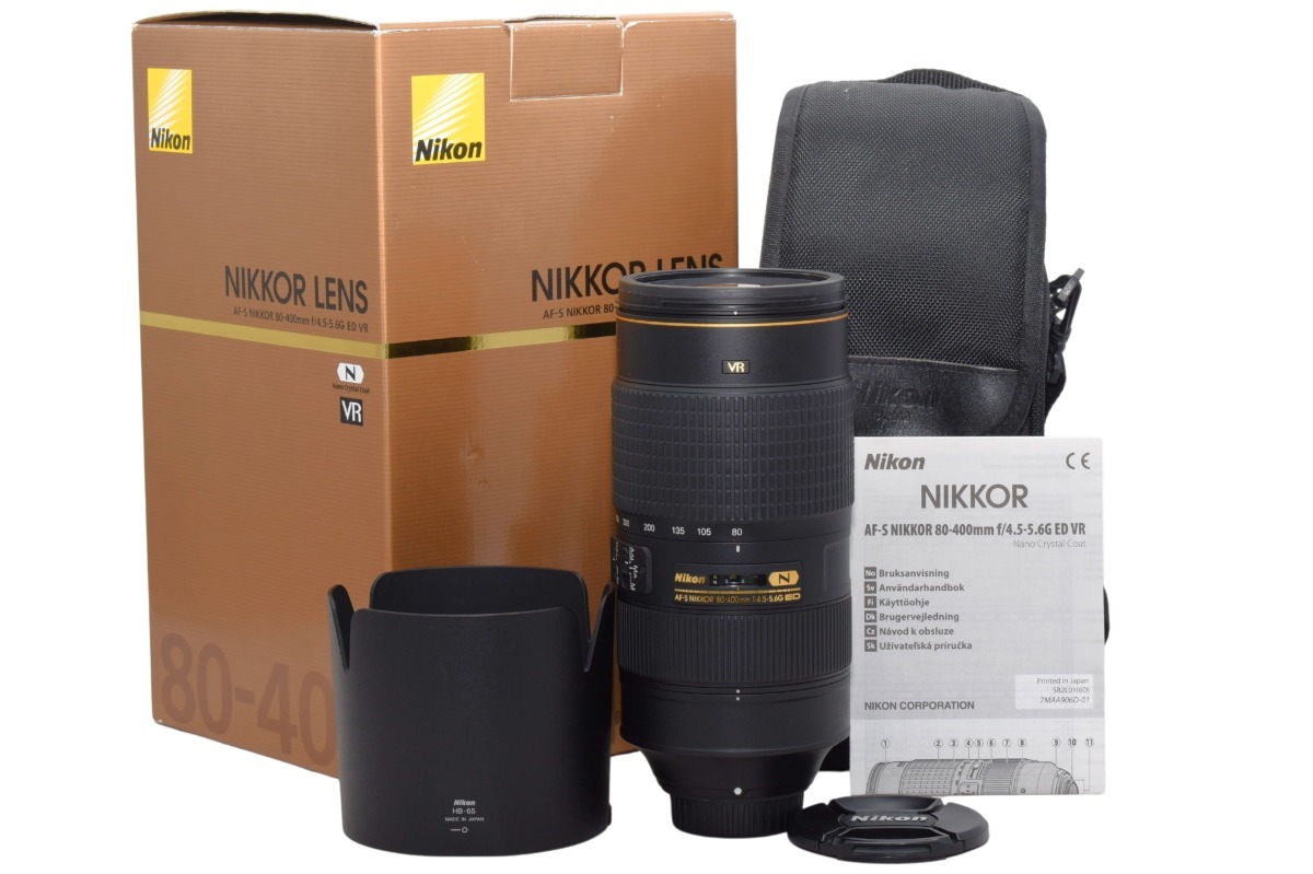 ≪新品級≫ Nikon AF-S NIKKOR 80-400mm F4.5-5.6G ED VR