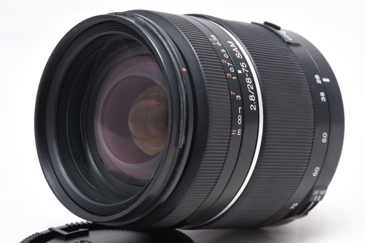 低価NEW SONY 28-75mm F2.8 SAM SAL2875の通販 by カメラ女子のための