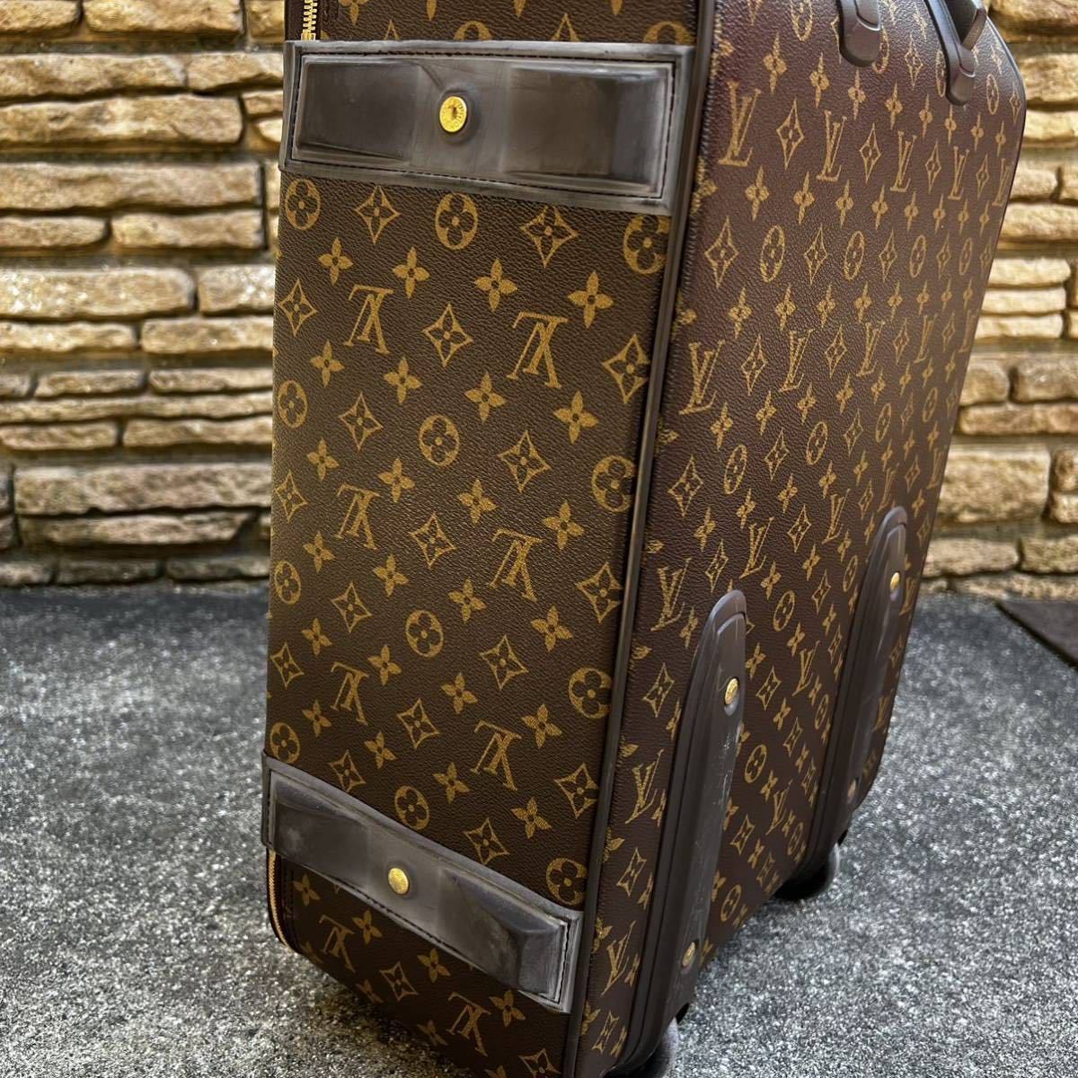 LOUIS VUITTON ルイ ヴィトン ペガス 55 キャリーバッグ モノグラム ブラウン product details | Yahoo!  Auctions Japan proxy bidding and shopping service | FROM JAPAN