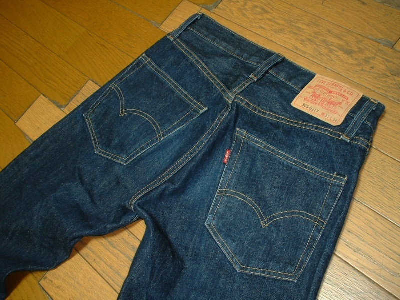 LEVI'S VINTAGE CLOTHING 505-0217赤耳BIGEジーンズ美品W31リーバイスヴィンテージクロージング60s66前期モデルLVCタロン42裾チェーンTALON_画像7